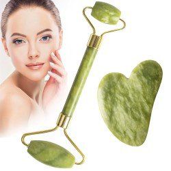 Jade Roller and Gua Sha Stone