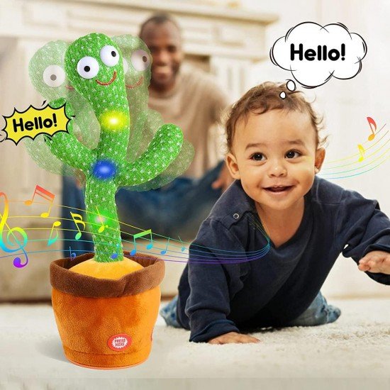 Rechargeable Dancing Cactus Toy-Pakistan